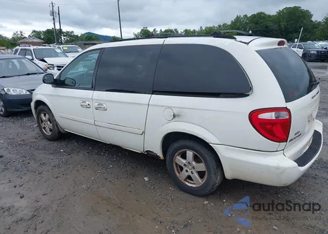 2006 Dodge Grand Caravan Sxt из США, поврежденный, VIN 2D4GP44LX6R770973